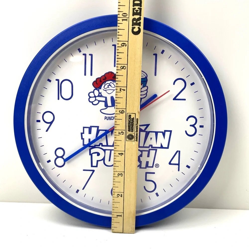 Hawaiian Punch Soda Fountain Punchy Clock